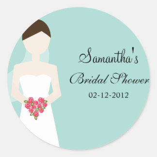 Rond Épouse en Mariage Sticker