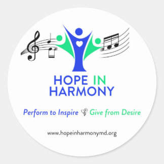 Rond Espoir dans le Sticker Harmony Round