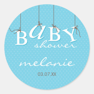 Rond ÉVÉNEMENT STICKER :: lettres bébé 8