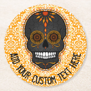 Rond Feliz Muertos - dessous de verre faits sur
