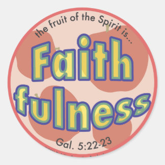 Rond Fidélité Fruit of the Spirit Spots Sticker