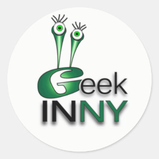Rond Geek Dans NY Grand Sticker