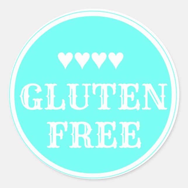 Rond Gluten Free sticker (Devant)