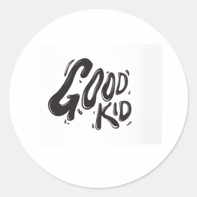 Rond Good Kid Sticker (Devant)