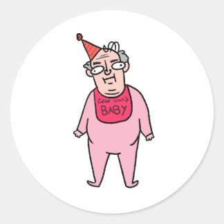 Rond Grand Gran Gran's Big Baby Sticker