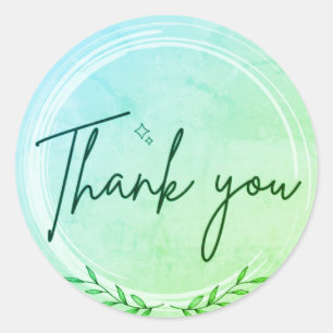 Rond "Gratitude en impression : Collection Sticker Merc