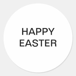 Rond Happy Easter sticker à vendre