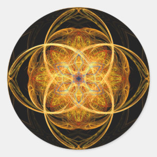 Rond Hope - Sticker fractal