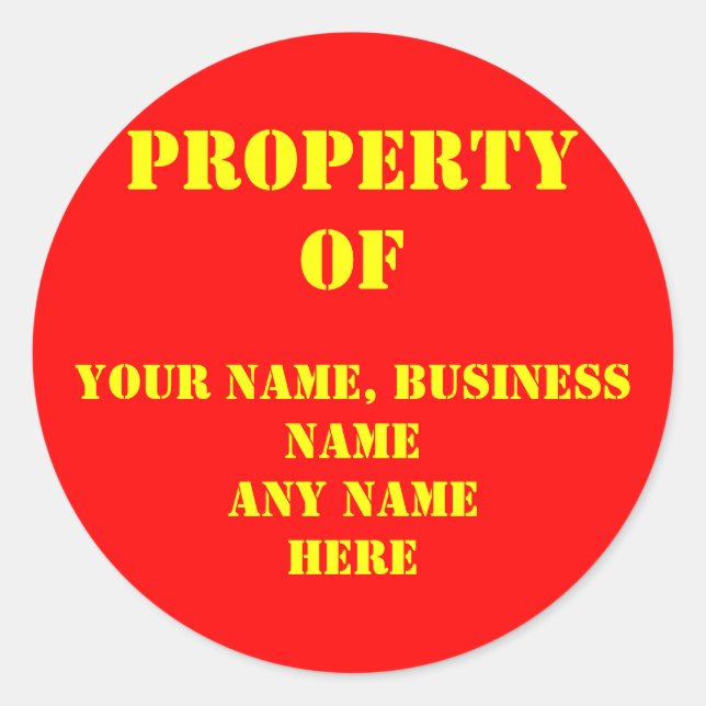 ROND ID STICKER (Devant)