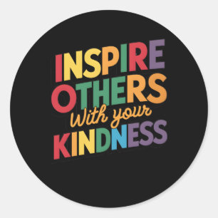 Rond Inspirer D'Autres Avec Votre Sticker De Douceur
