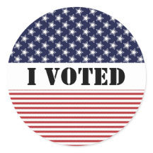 J'Ai Voté Un Sticker Électoral