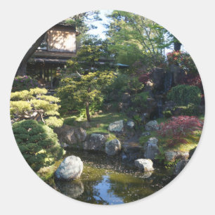 Rond Jardin japonais de thé de San Francisco #2 Sticker