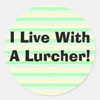Rond Je Vis Avec Un Sticker Lurcher