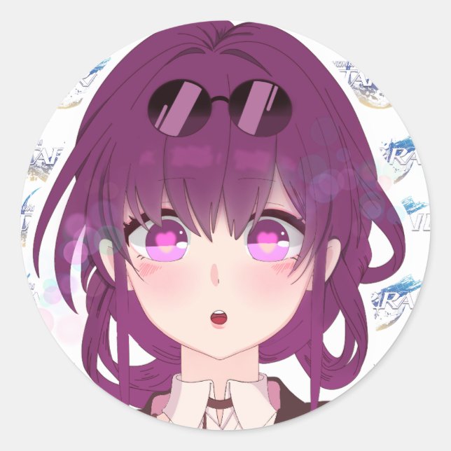Rond KAFKA STICKER Honkai Star Rail (Devant)