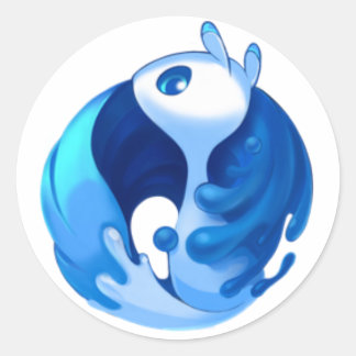 Rond Krita mascot sticker