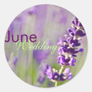 Rond Lavendar ・ Sticker Mariage de juin