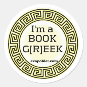 Rond Livre Sticker grec
