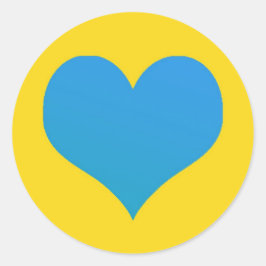 Rond Love U. Sticker