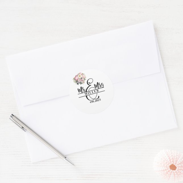 Rond M. & Mme Sticker (Enveloppe)