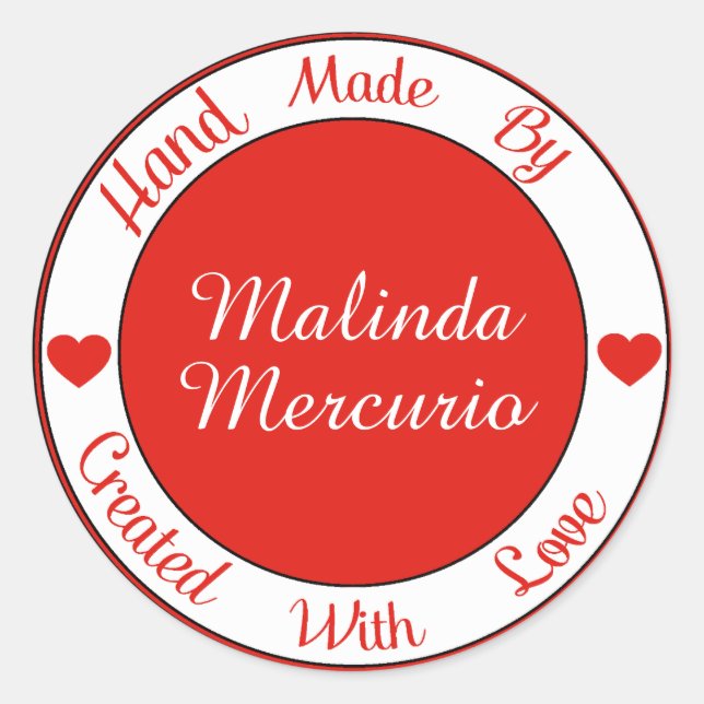 Rond Made By Sticker - SRF (Devant)