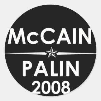 Rond McCain - Sticker Palin 2008