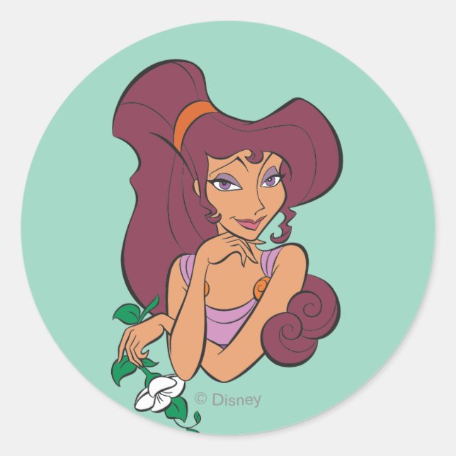 Rond Megara Goddess at Heart Classic Round Sticker (Devant)