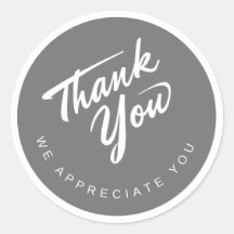 Merci Nous Vous Apprécions Sticker