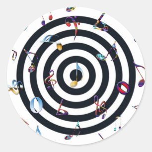 Rond Musique - Sticker