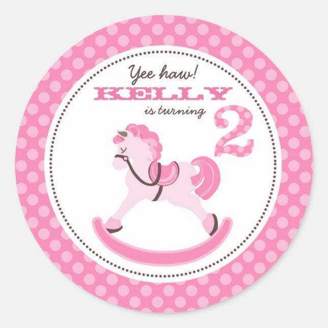 Rond My Little Pony Sticker 2 (Devant)