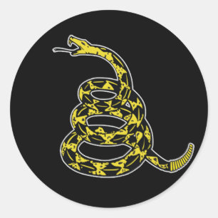 Rond NE MARCHE PAS SUR MOI Sticker