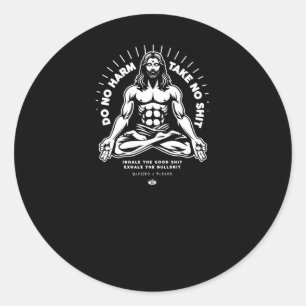 Rond Ne pas endommager Sticker