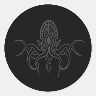 Rond Nouveau Sticker Cthulhu