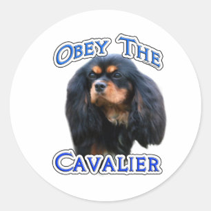 Rond Obey the Cavalier - Sticker