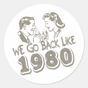 Rond On revient comme les Sticker de 1980