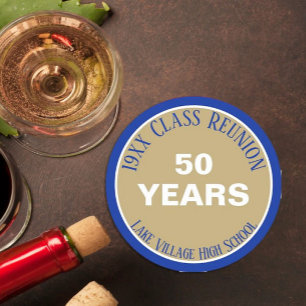 Rond OUI ! Dessous de verre de réunion spécial 50e clas