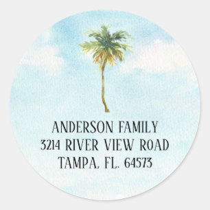 Rond Palm Tree - Nous avons déplacé un nouveau Sticker 