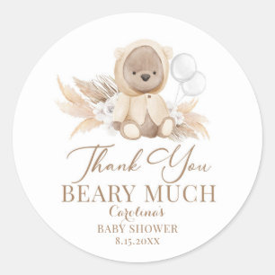 Rond Pampas Merci Boho en laiton bérez beaucoup Sticker