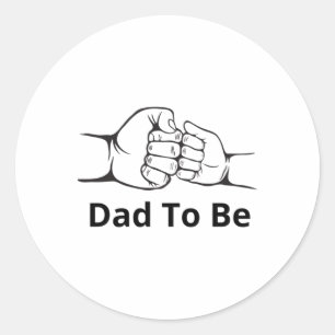 Rond Papa Doit Être Sticker