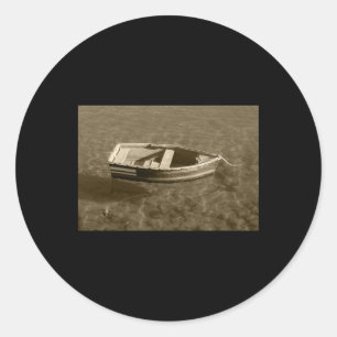Rond Petit Bateau En Shallows Sticker À Tint Lanzarote