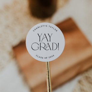 Rond Pied moderne   Sticker pour la graduation minimale