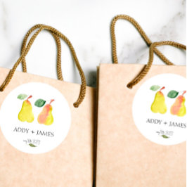 Rond Poire Parfaite - Sticker De Douche Couples