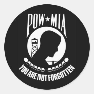 Rond POW - Sticker MIA