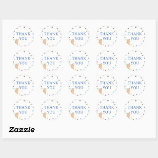 Rond Puppy Treat Bag Sticker Label