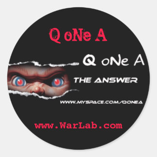 Rond Q Ne Sticker