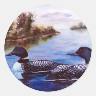 Rond Quel Sticker Pair Loon