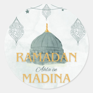 Rond Ramadan ahla dans madina Ramadan Sticker Kareem