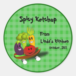 Rond Repas Sur Sticker À Roue