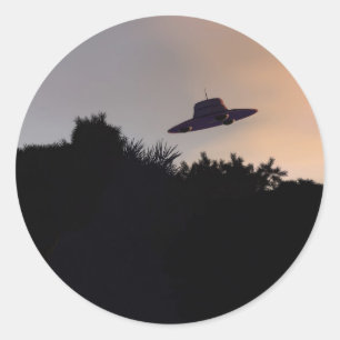 Rond Saucer classique 2 Sticker