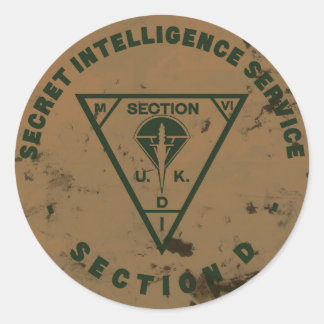 Rond Section D Sticker 3"