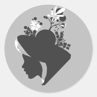 Rond Silhouette Sticker